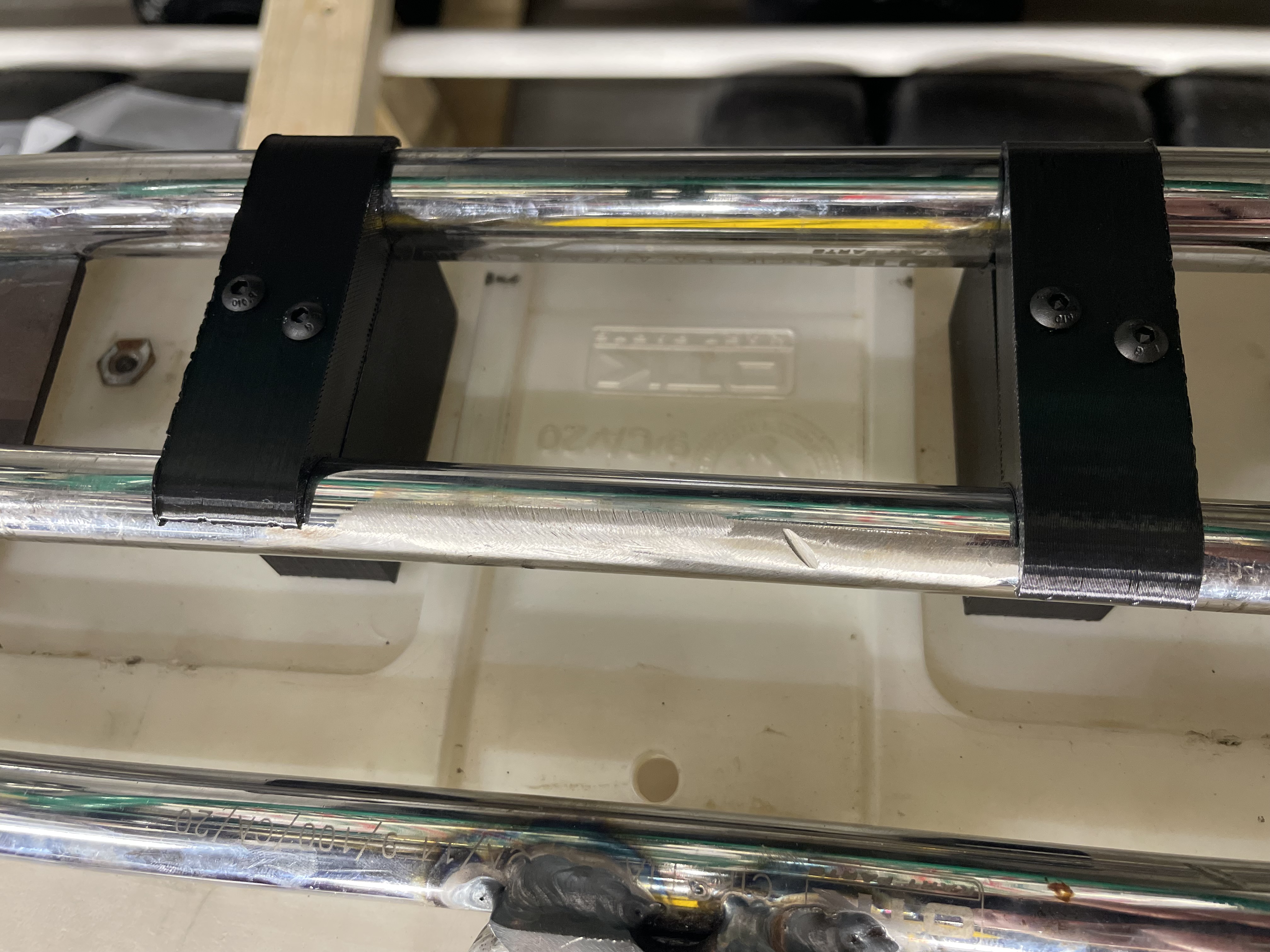 PC-FR brackets installed